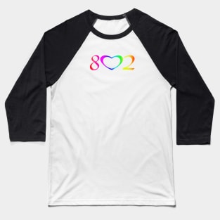 Gay Pride Rainbow Baseball T-Shirt